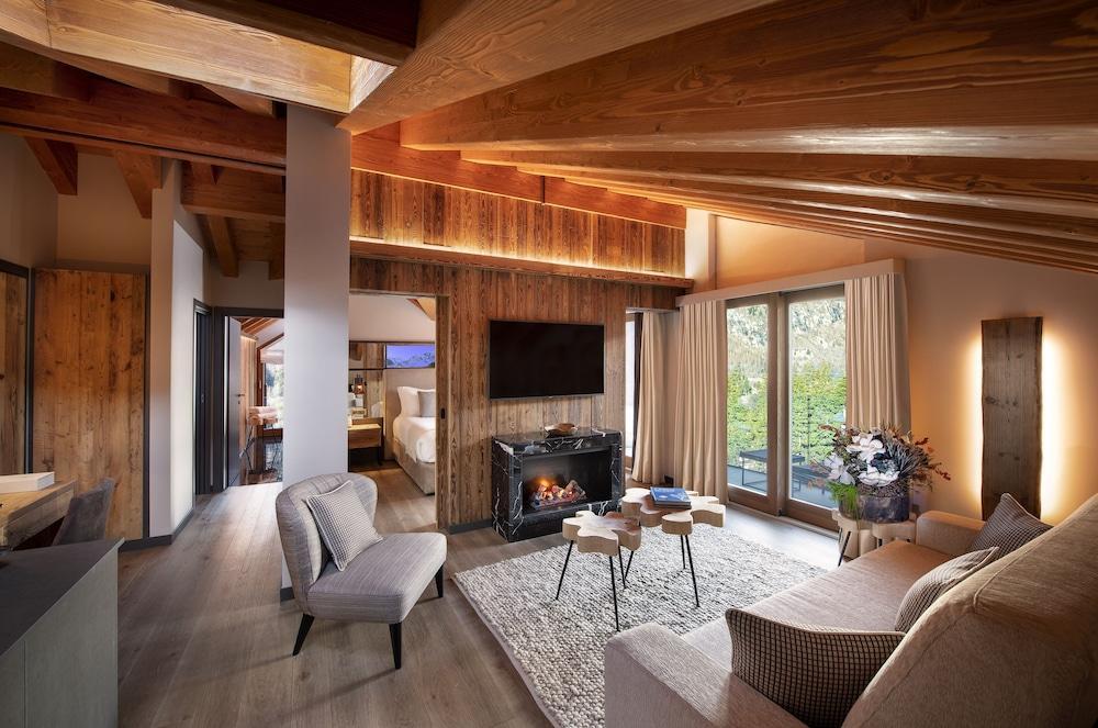 Le Massif Hotel & Lodge Courmayeur The Leading Hotels Of The World Kültér fotó