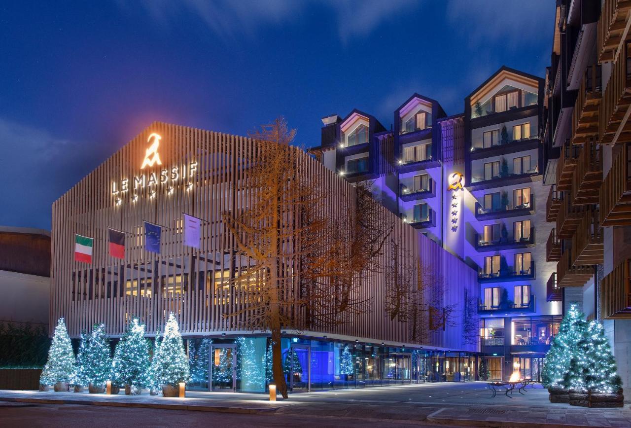 Le Massif Hotel & Lodge Courmayeur The Leading Hotels Of The World Kültér fotó