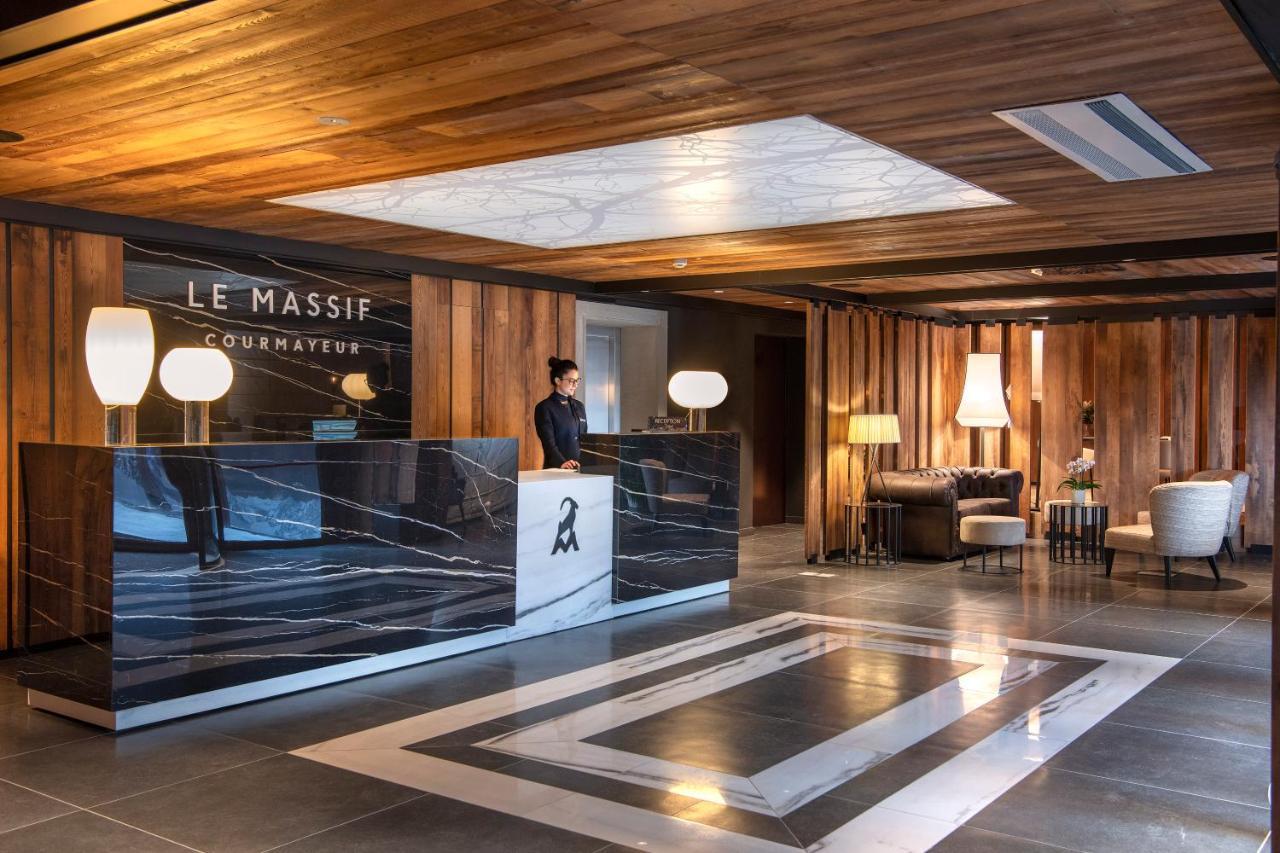 Le Massif Hotel & Lodge Courmayeur The Leading Hotels Of The World Kültér fotó